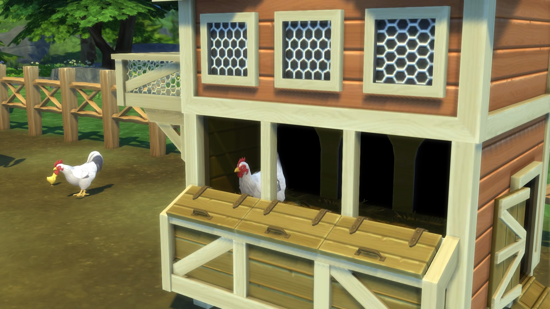 シムズ4 Cottage Living02 牧場生活のはじまり つなの缶詰